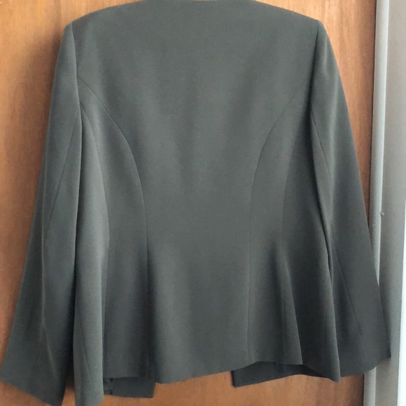 Kasper olive green jacket size 10 - Picture 4 of 5